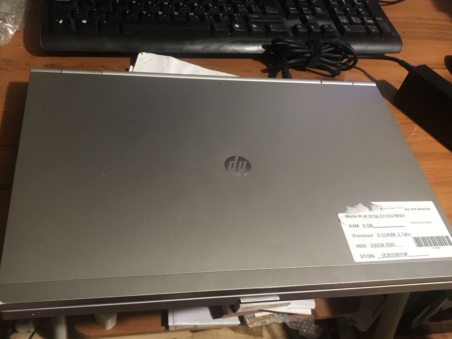 HP 8570p - I5 2.7 Ghz/8/256 SSD в хорошому стані