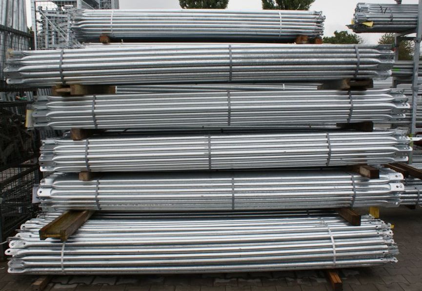 Rusztowanie Typ Plettac 100m2 10x10 Rama Stężenie Fasadowe Elewacyjne