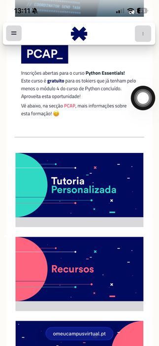 Curso Python Tokio School — transferência oficial com €538 de desconto