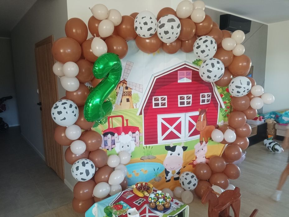 Materiał farma 220cm