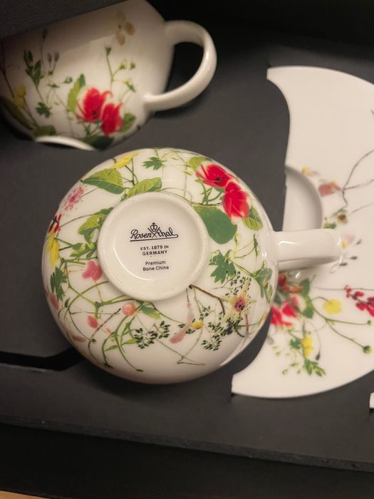 Filiżanki Rosenthal zestaw Tajemniczy Ogród