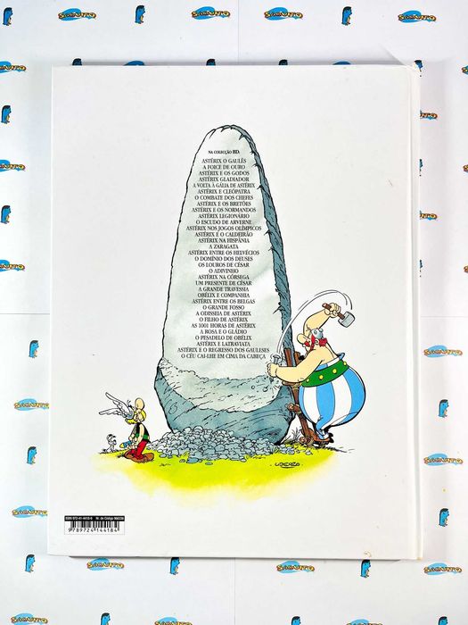 Livro Astérix O Céu Cai-lhe em Cima da Cabeça