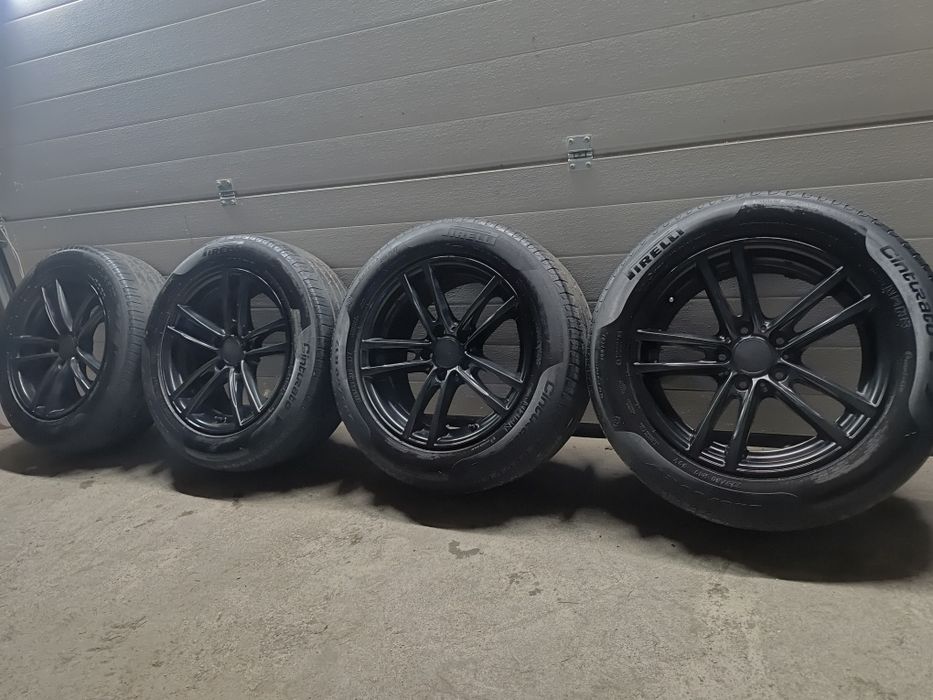 Alufelgi 5x120 17" BMW x3 x4 Opony 225/60/17 Lato Pirelli