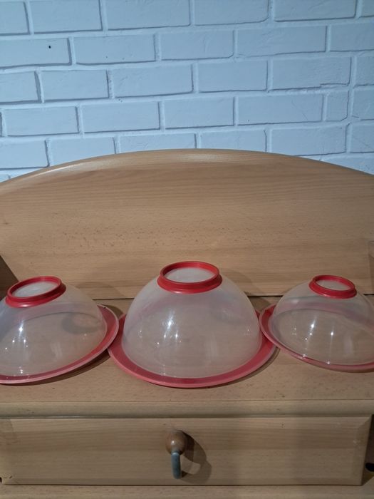 Komplet misek plastikowych