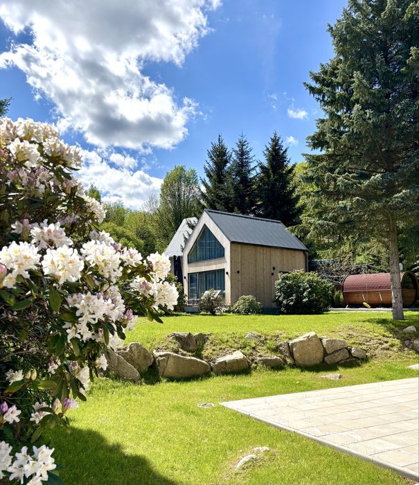 Domek Karpacz - Miłków z jacuzzi i sauną na wyłaczność