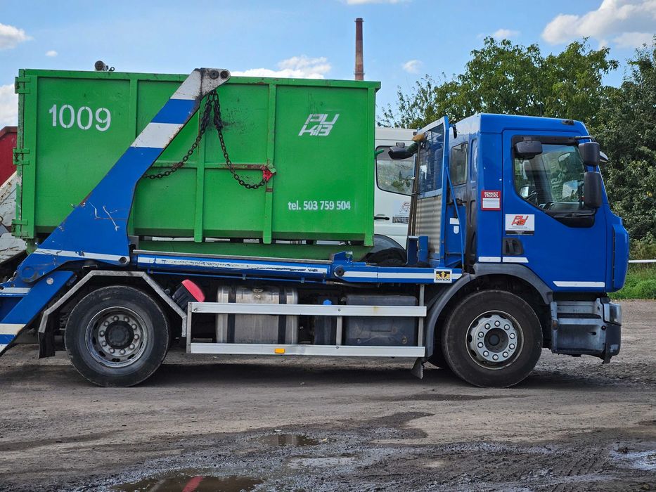 Wywóz gruzu odpadów budowlanych wynajem kontenera na śmieci