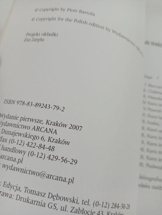 Kara śmierci powracający dylemat Piotr Bartula