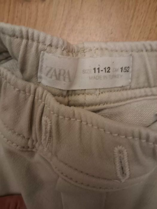 Jeansy joggery 152 dwie pqry