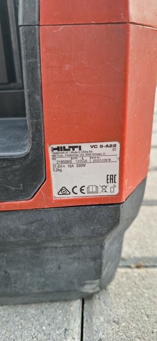Hilti odkurzacz VC 5-A22