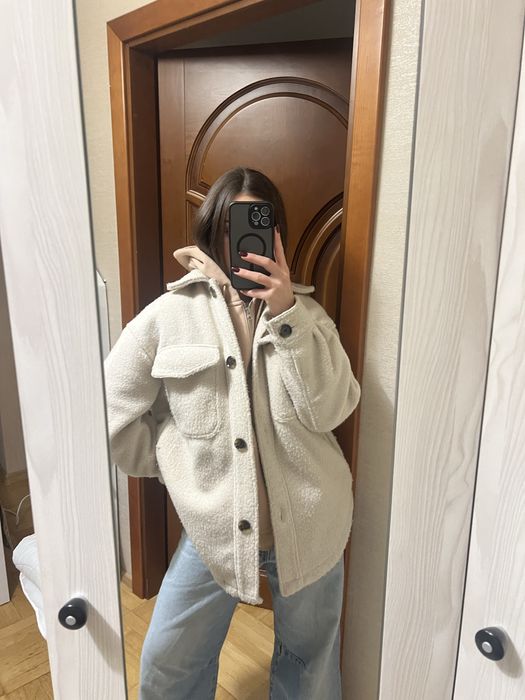 Теплая рубашка Bershka