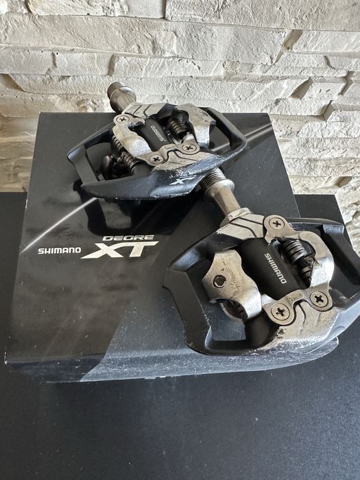 Schimano Deore XT platformy pedały MTB SPD zatrzaskowe