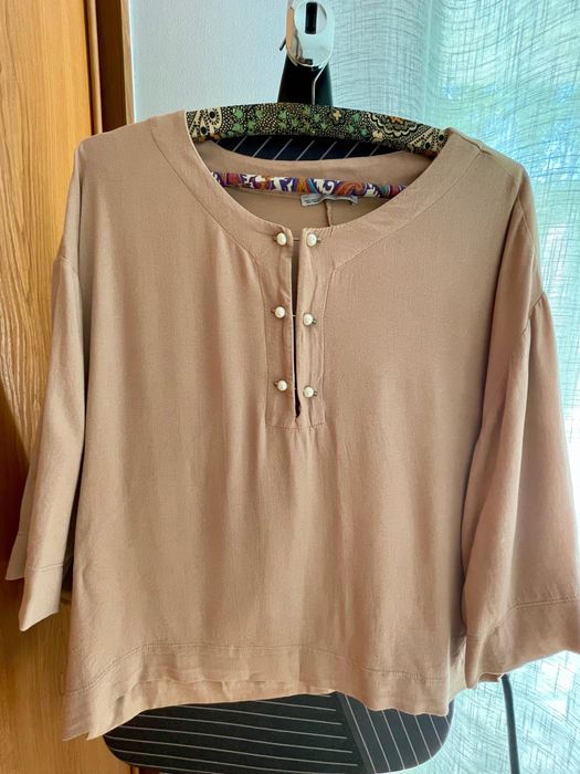 różowa bluzka ZARA rozmiar 42