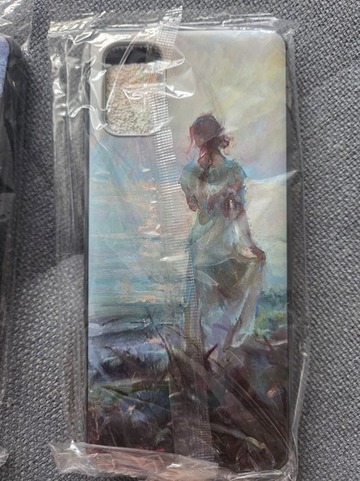 Nowy case etui na telefon Samsung Galaxy M51 set zestaw komplet art van Gogh malarstwo
