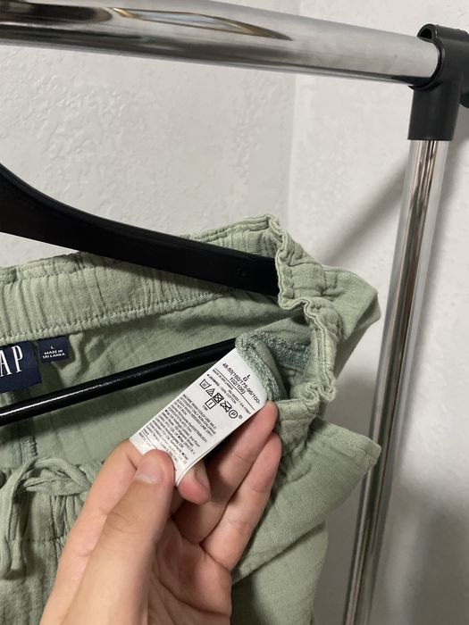 Літні штани gap original легкі з льону, бавовна