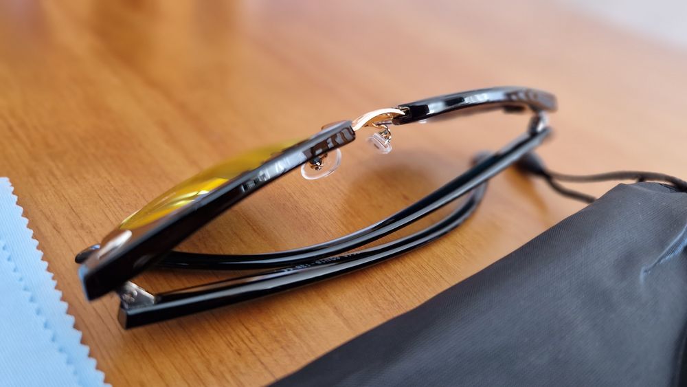 Óculos de sol polarizados para Homem com bolsa e pano - NOVOS!