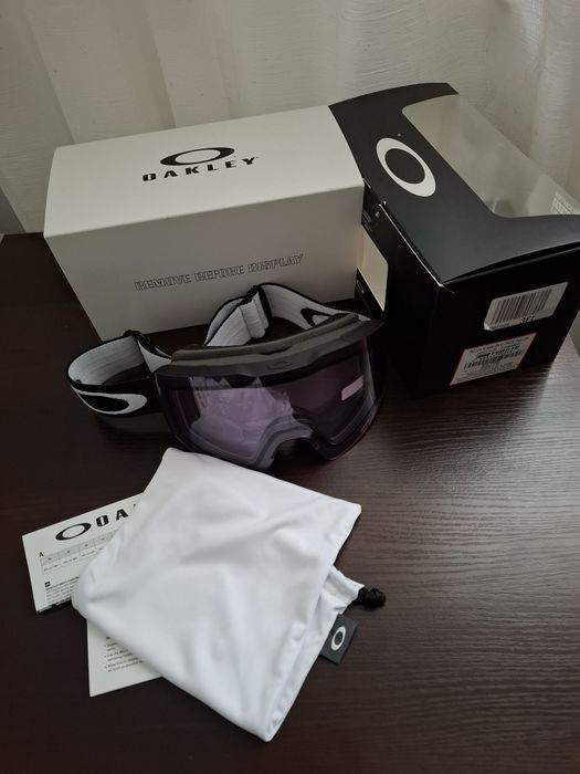 Gogle narciarskie Oakley Fall Line M Mate Blk /PRIZM Clear GBL