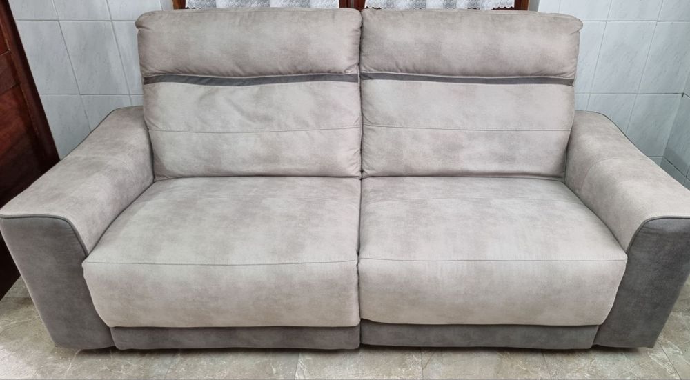 Sofá Relax Elétrico MOON Cinza – Oportunidade única!