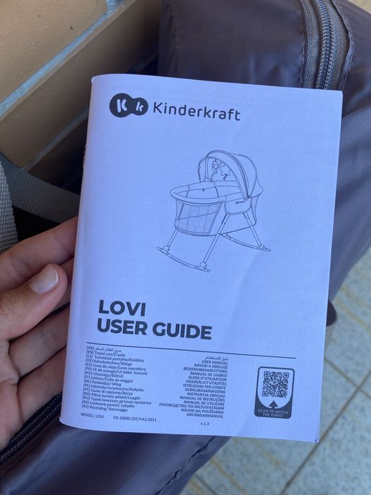 Mini Berço Kinderkraft Lovi