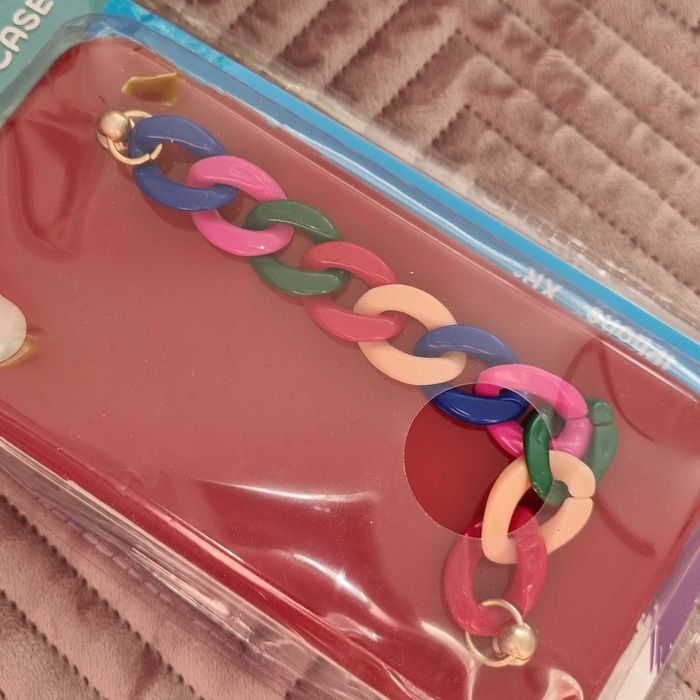 Nowe etui case plecki pokrowiec do iPhone XR żelowy elastyczny łańcuch