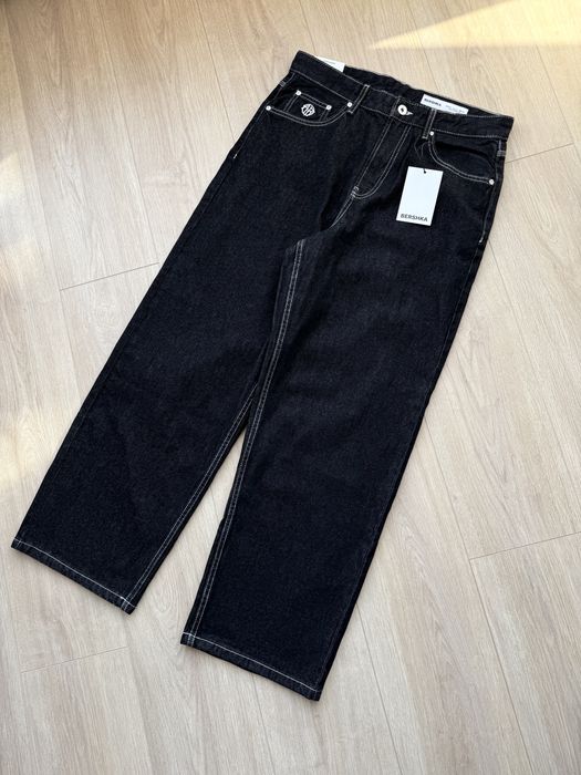 Широкі Джинси BERSHKA Loose Baggy Jeans Оригінал Нові Широкие Джинсы