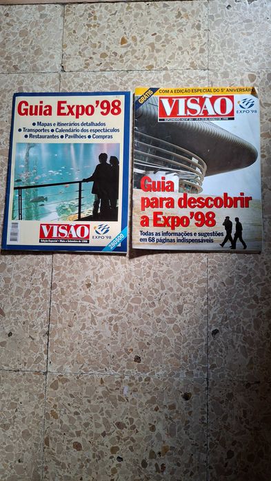 EXPÔ 98 Documentos de Difusão 1998