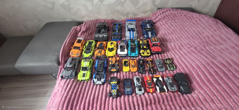 Klocki samochody lego technic