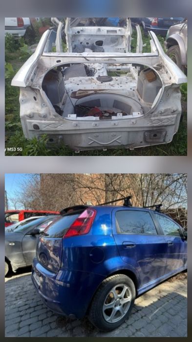 Бампер задний фиат гранде пунто  линея  FIAT LINEA GRANDE PUNTO крышка