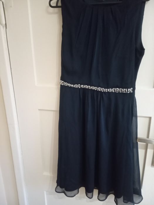 Elegancka sukienka granatowa Orsay