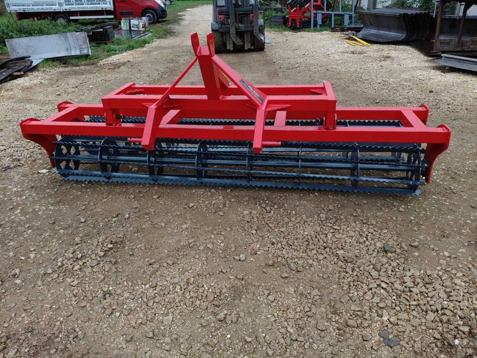 Duży ciężki wał podwójny dociskowy 3m duża średnica PRODUCENT