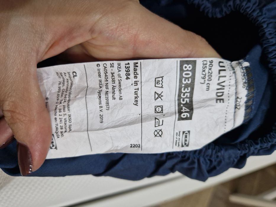 Capa edredão e lençol ikea