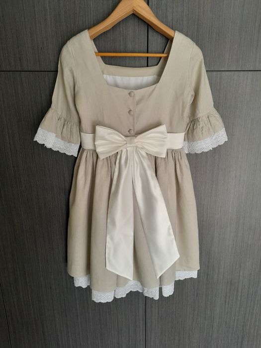 Vestido de cerimónia de menina + sapatos