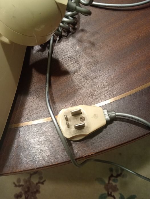 Telefone antigo de teclas