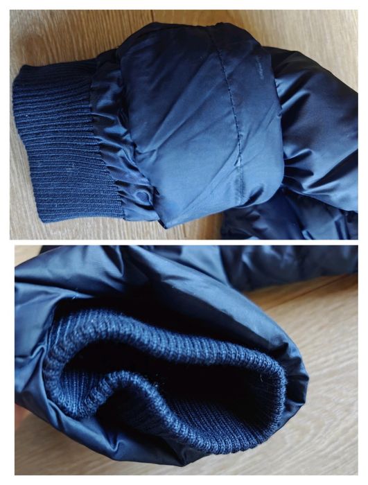 Rozm.36/S NOWY płaszcz zimowy granatowy taliowany Esmara