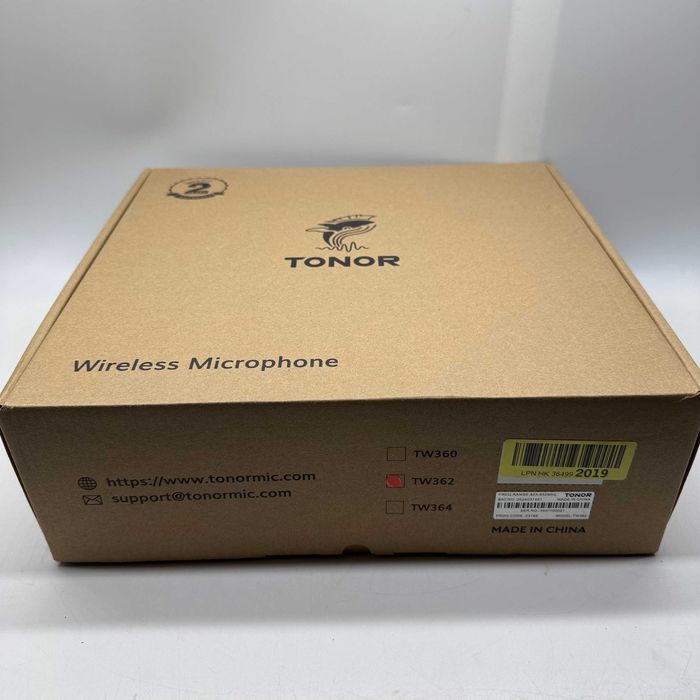 Bezprzewodowy zestaw mikrofonowy TONOR TW362 UHF z mikrofonem ręcznym