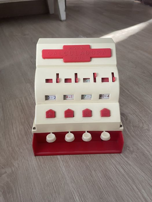 Brinquedo Calculadora Osul anos 70