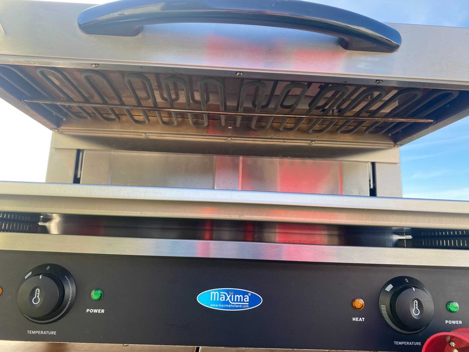 Grelhador Salamandra Gratinador profissional trifásico