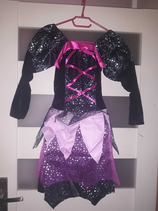 Stroj czarownicy dla dziewczynki