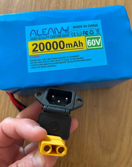 Bateria Lítio 60V 20Ah