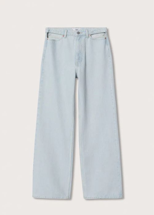 Стильні джинси mango з вирізами