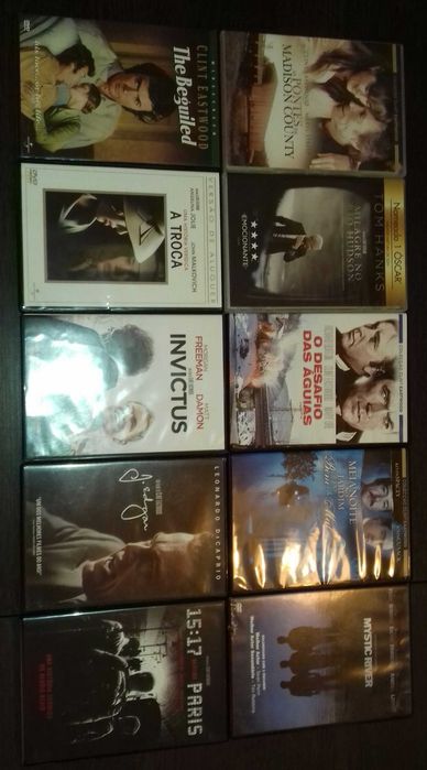 Lote Clint Eastwood , coleção 58 filmes originais dvd