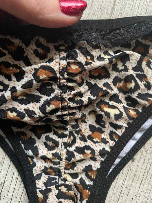 Nowy komplet bielizny panterka roz. L