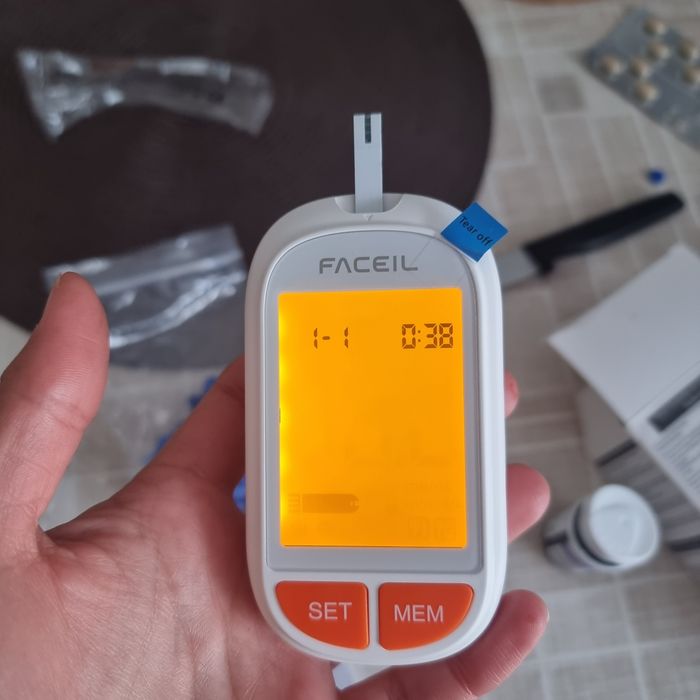 Medidor glicose/diabetes