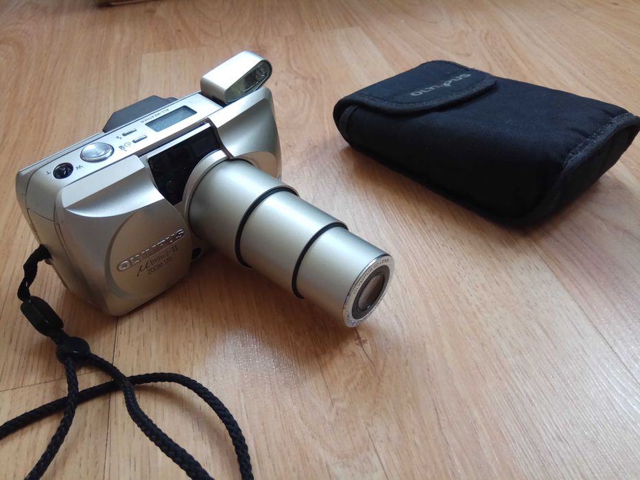 Якісний плівковий фотоапарат Olympus Mju II zoom 170 справний