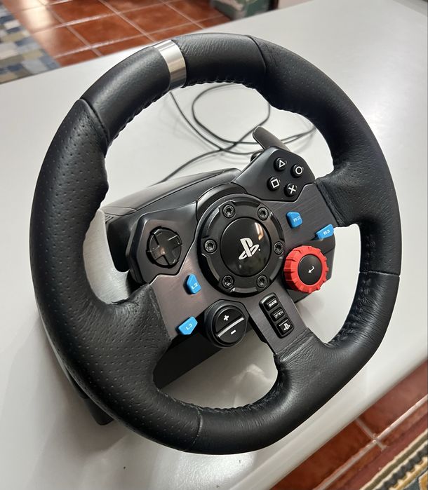 Logitech G29 – Volante com Pedais e Mudanças | PS4/PS5/PC | Como Novo