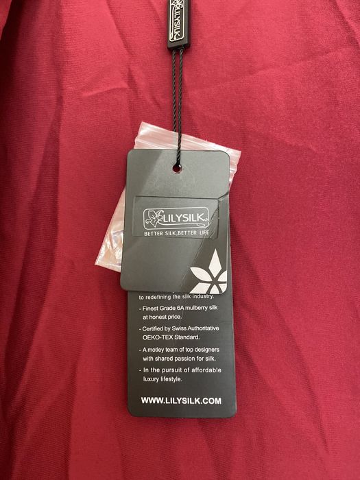 Халат із натурального шовку LILYSILK