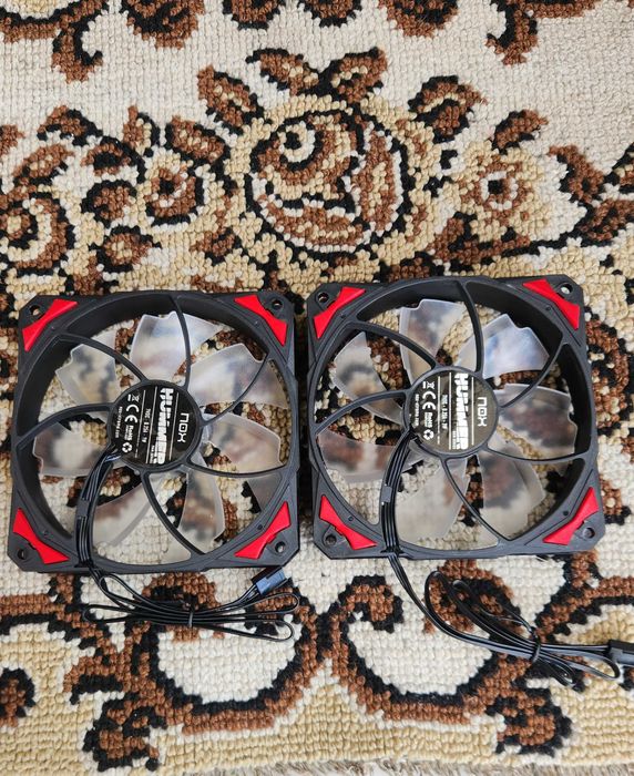 Ventoinhas Nox Hummer H-FAN 120 Led Red