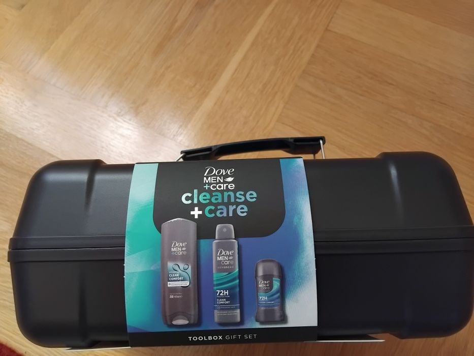 Zestaw kosmetyków Dove Men+Care i Toolbox