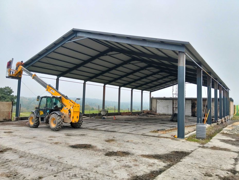 Konstrukcja Stalowa Konstrukcje Stalowe Wiaty hale obory