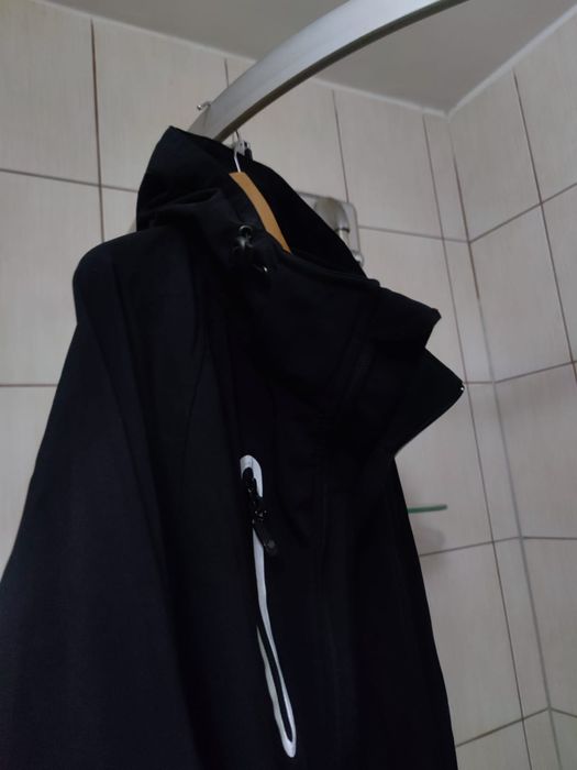 bluza kurtka męska Vertical equip XXL series softshell czarna ciemna s