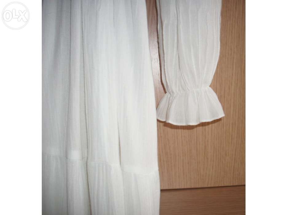 Vestido Branco - Feito à Mão